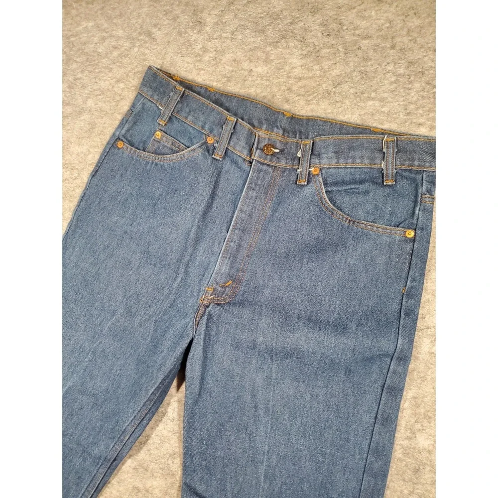 Vintage Levis Orange Tab 517 Jeans Bootcut Mens  Fits 34x31 Cowboy Rodeo 80s